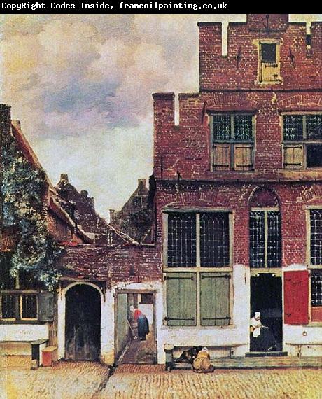 Johannes Vermeer The Little Street,